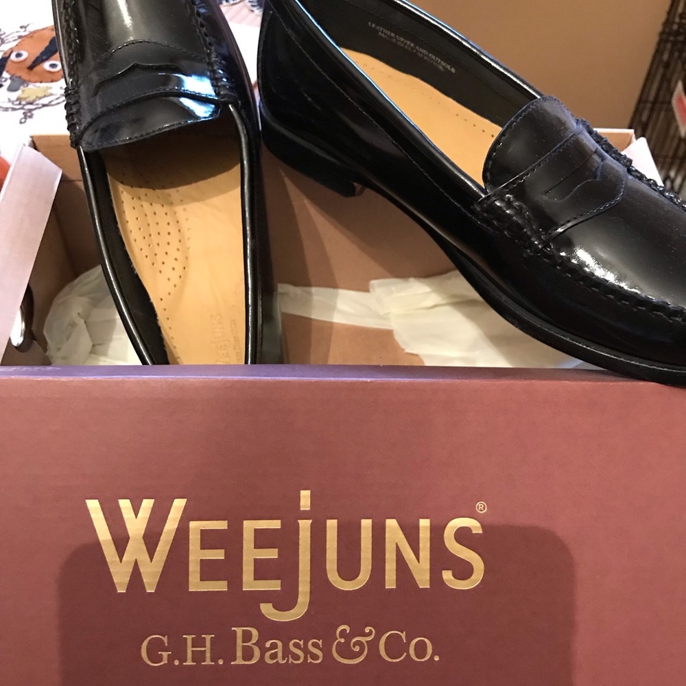 Black Penny Loafers -Women’s shoes